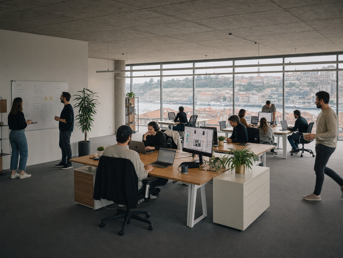 The Duax Digital studio in Porto